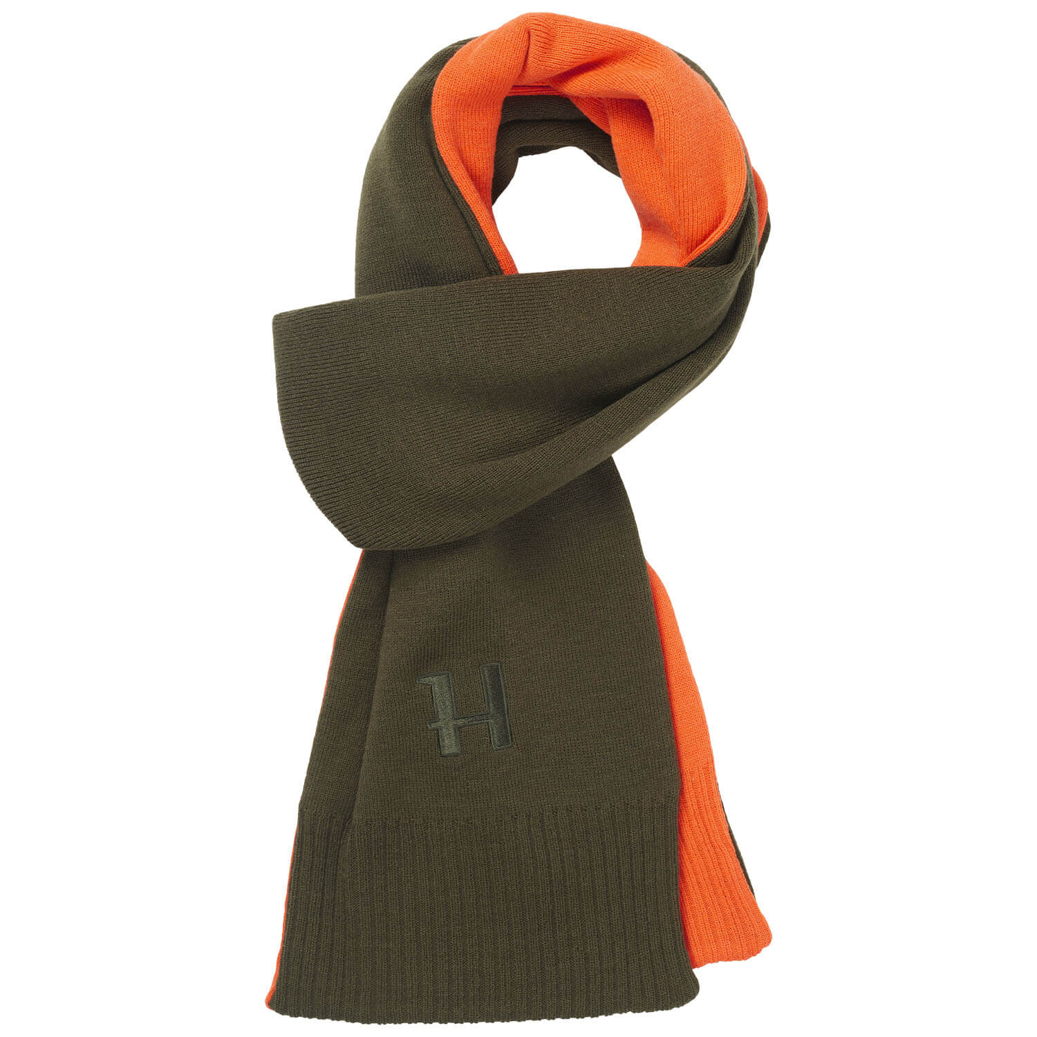  Härkila Omkeerbare sjaal (Willow Green/Orange)
