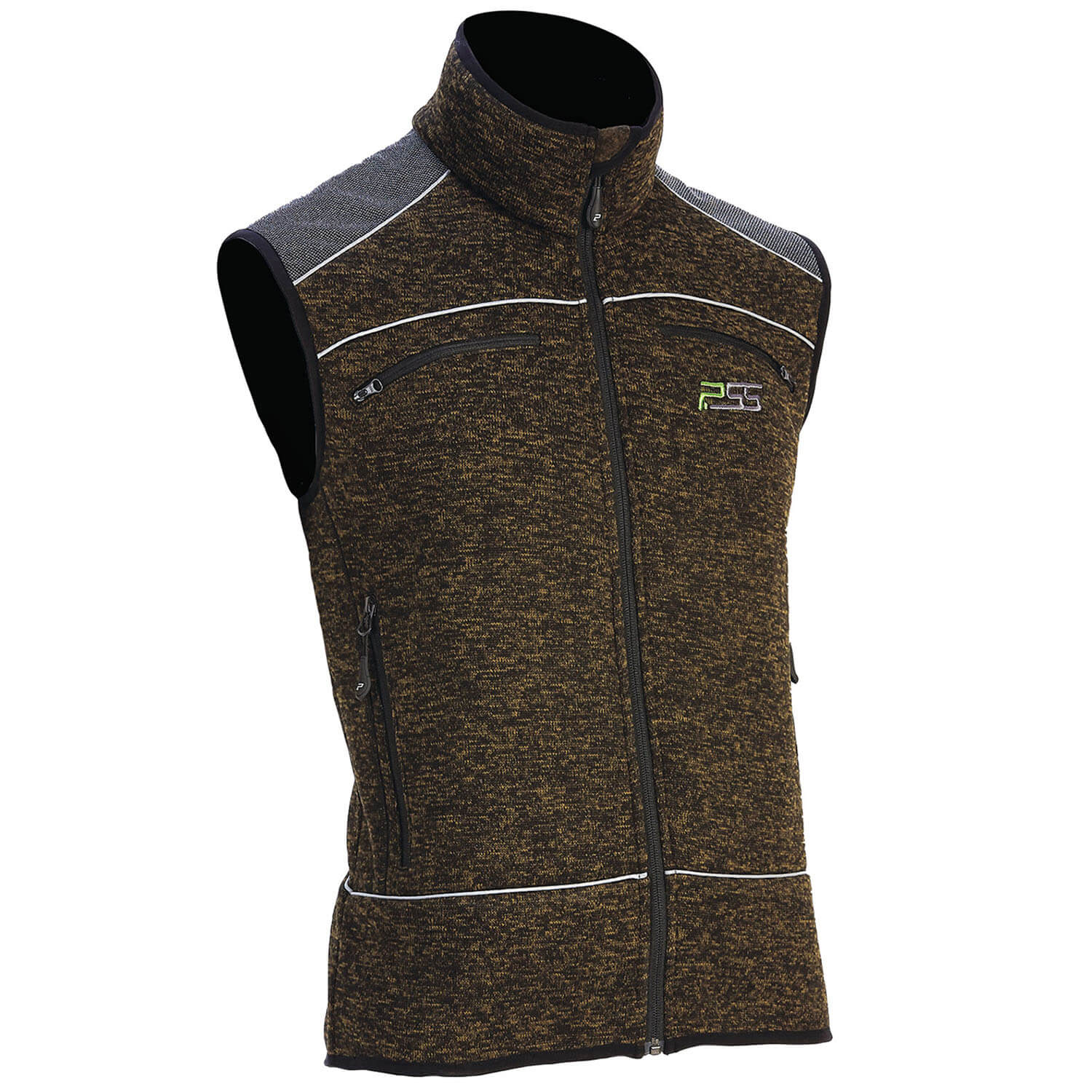  P.SS Nordic Gebreid vest X-treme (groen)