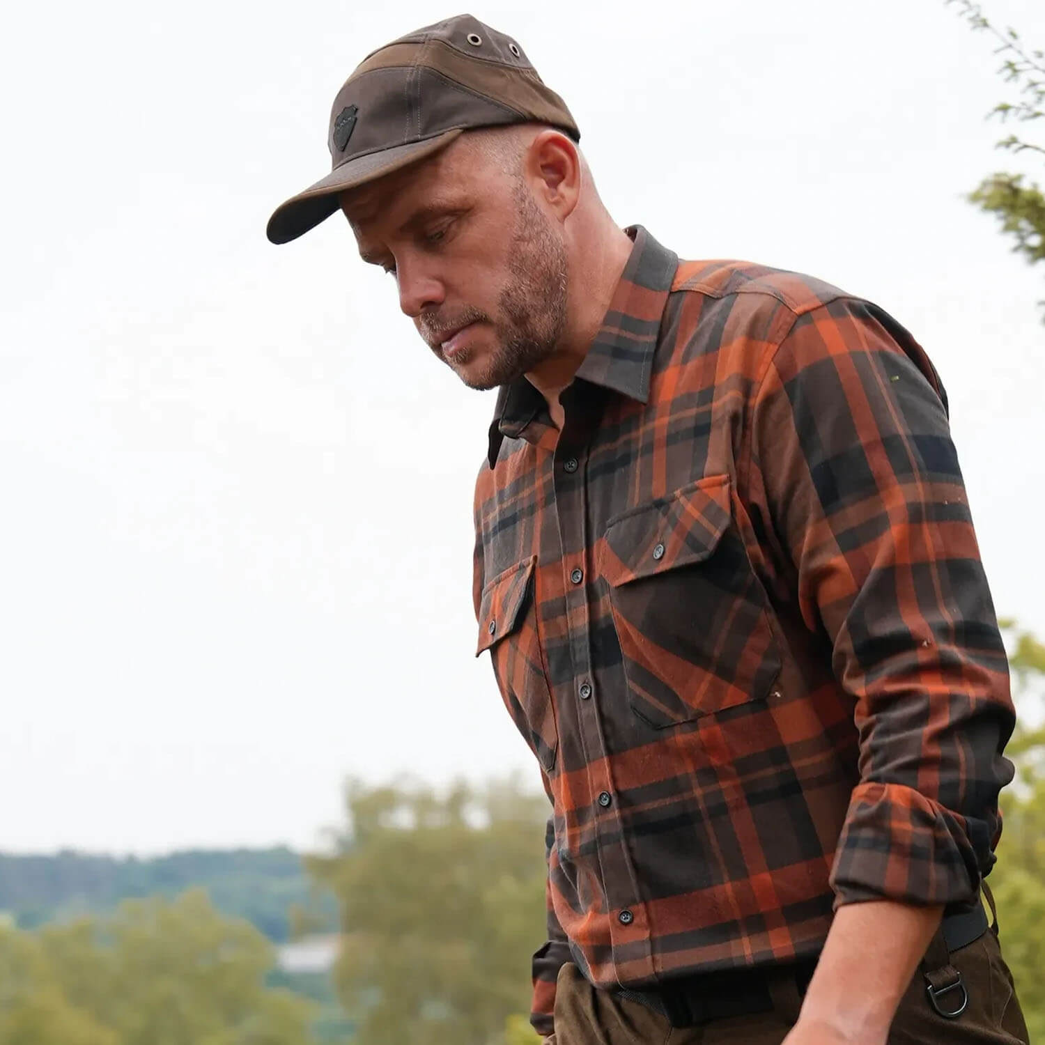  Northern Hunting Jachthemd Fjord (Oranje)