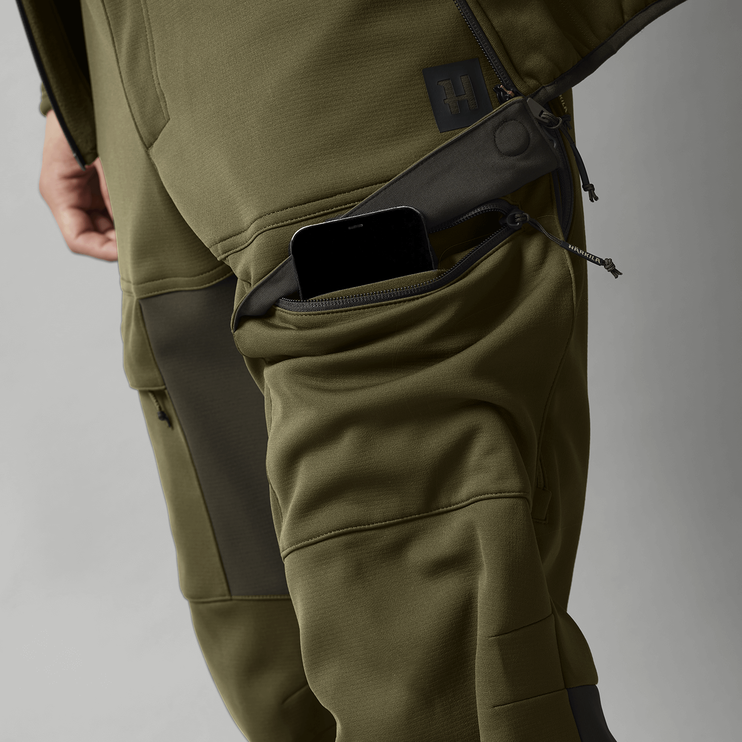  Härkila Deer Stalker Light broek (wilgengroen/schaduwbruin)