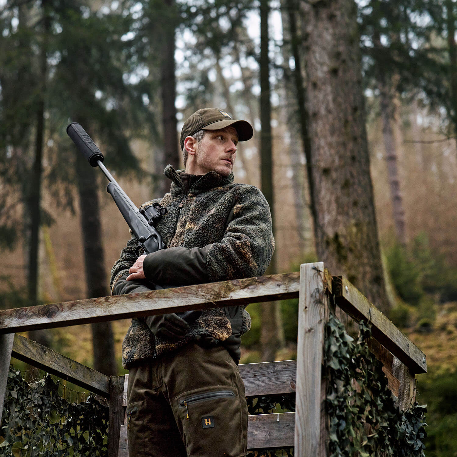  Härkila Faserpelz jas Tyst Camo Geïsoleerd (AXIS MSP)