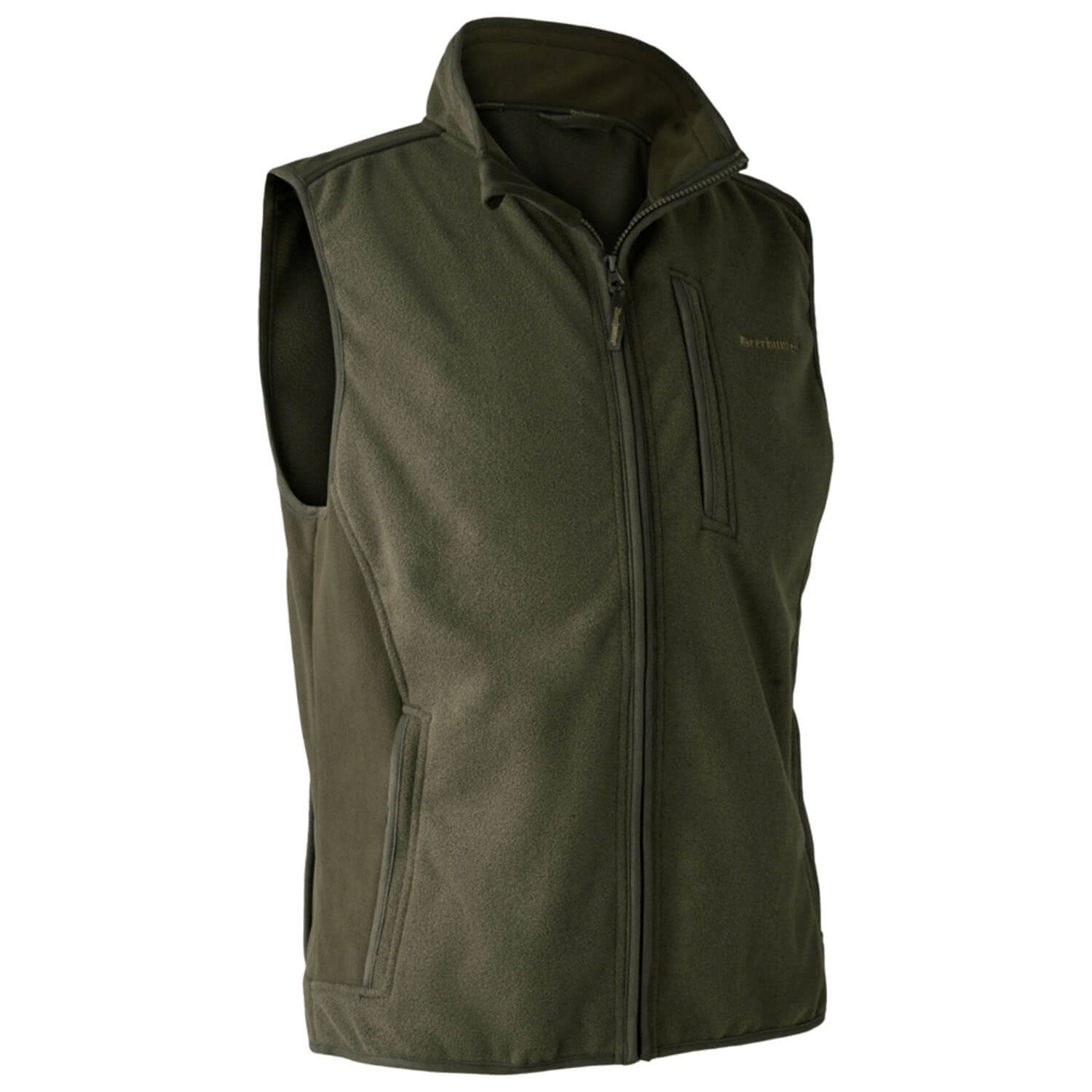  Deerhunter Gamekeeper Bonded fleece vest (groen) - Jachtvesten