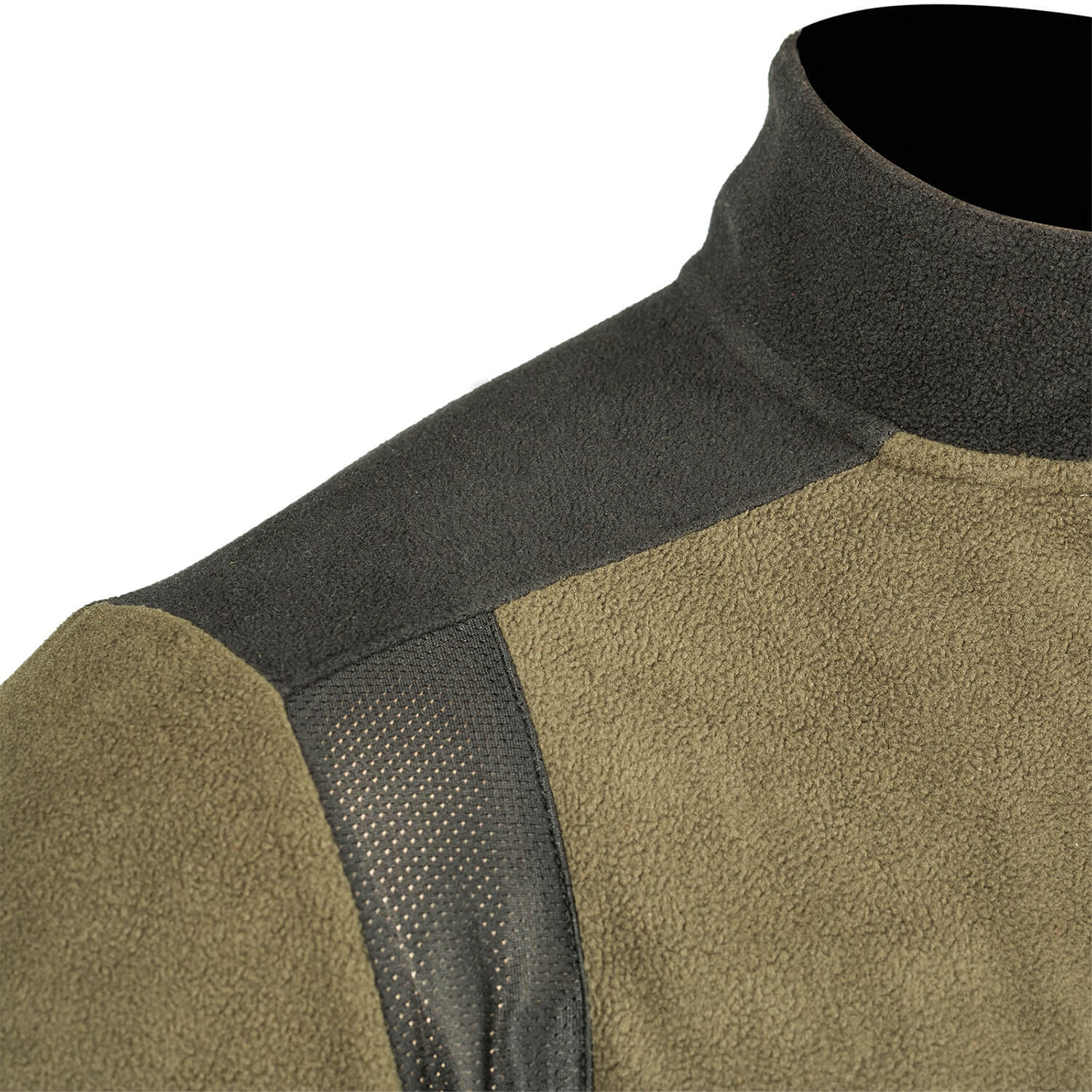  P.SS X-treme Polar fleece shirt (groen/zwart)