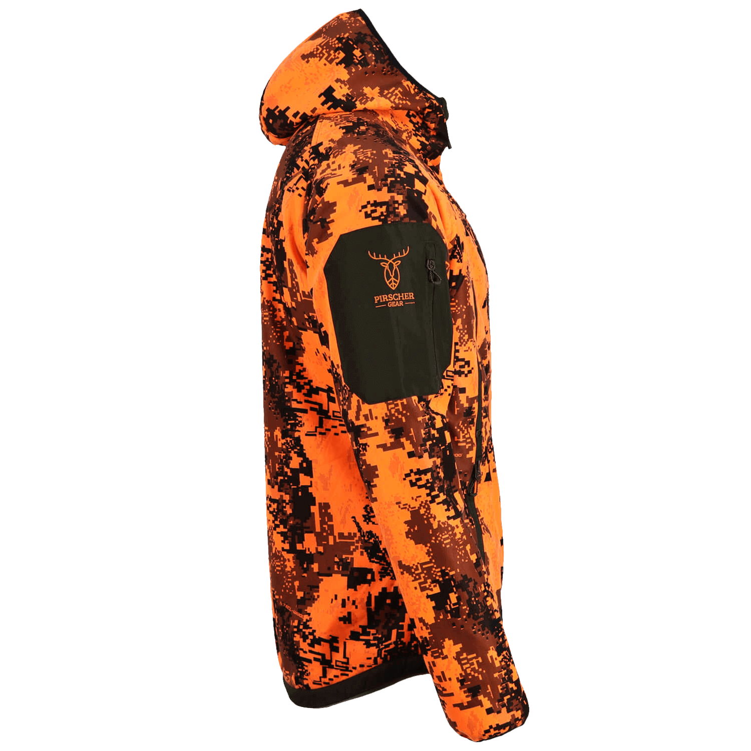 Pirscher Gear Omkeerbare Hoodie Jas (Blaze/Bruin)