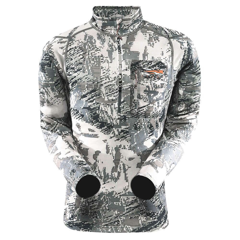 Sitka Gear Core Midweight Zip-T (Open Land) - Camouflageshirts
