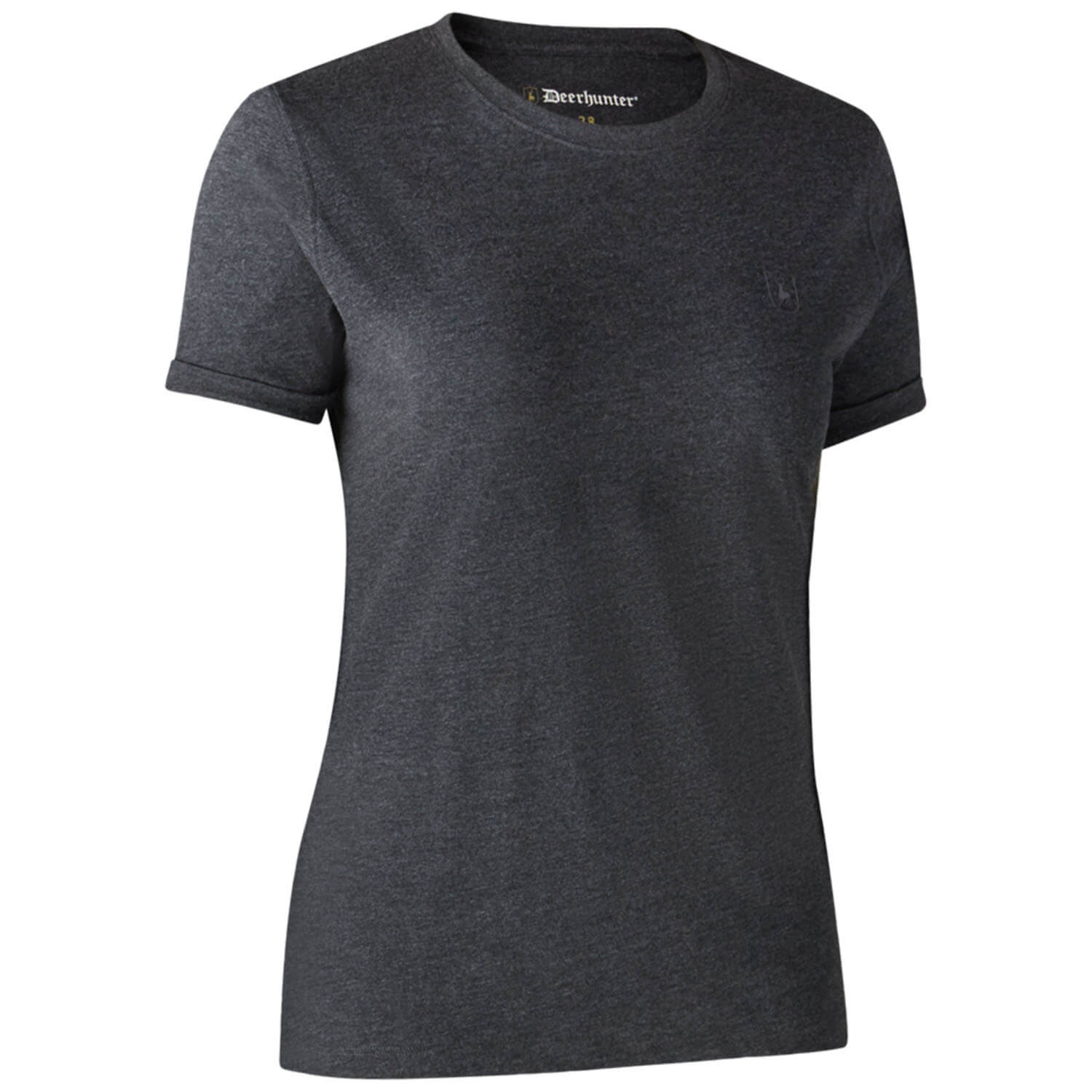  Deerhunter Dames-T-shirt basic 2-pack (bruin/grijs)