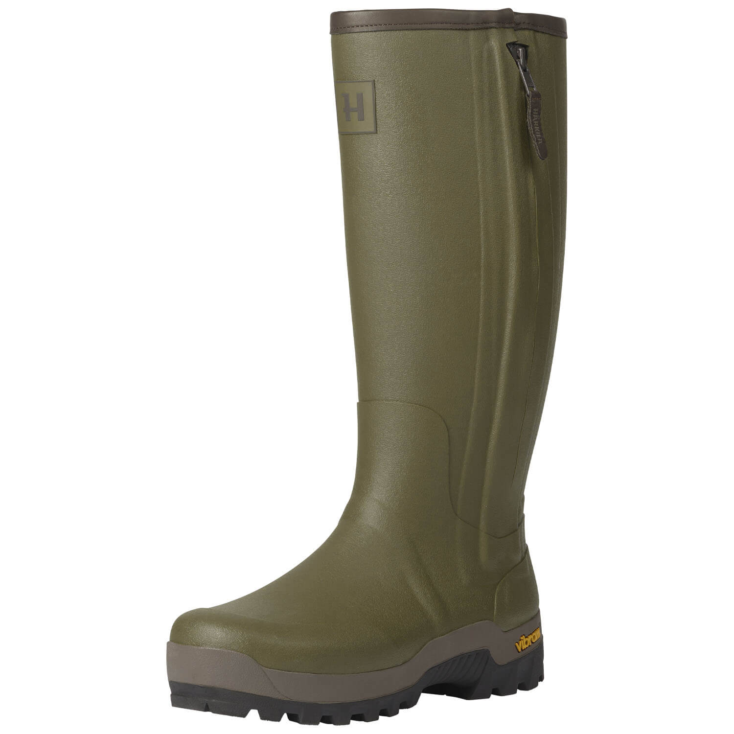 Härkila Gummistiefel Forester Zip (Dark Olive) - Schoenen & Laarzen