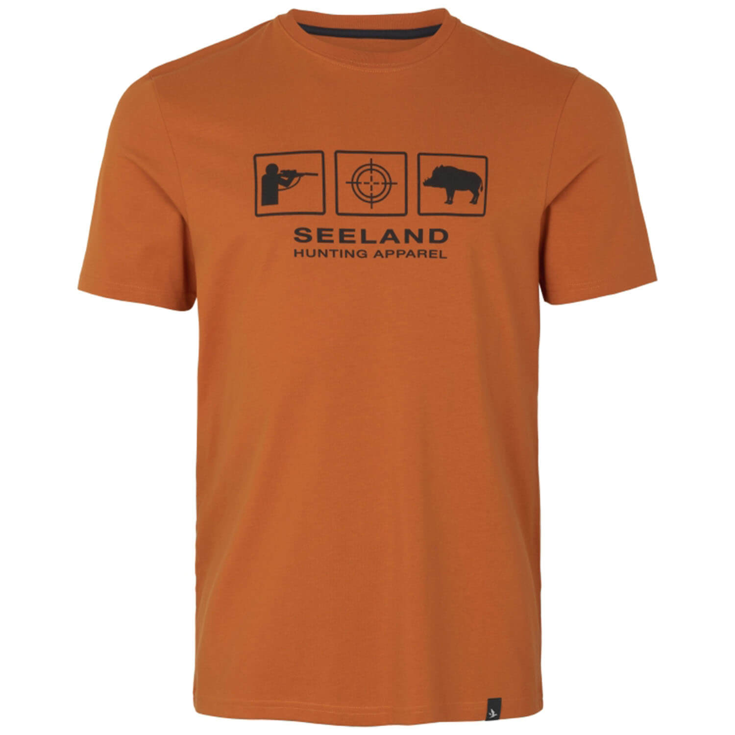  Seeland T-shirt Lanner (Gouden Vlam) - Jachtshirts