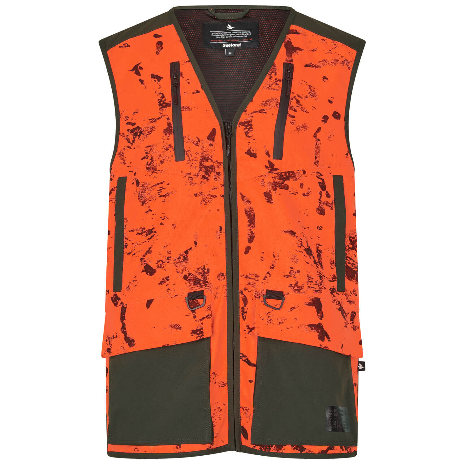  Seeland Jachtvest Trax Blaze (Oranje Blaze InVis MPC)