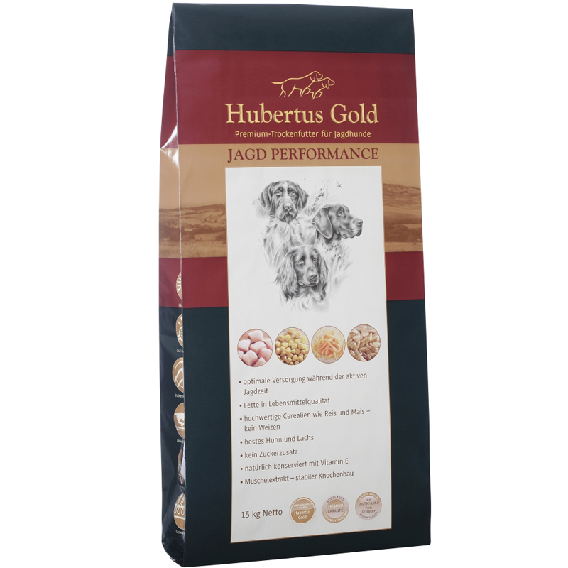  Hubertus Gold Droogvoer Hunting Performance 14kg - Jachthond