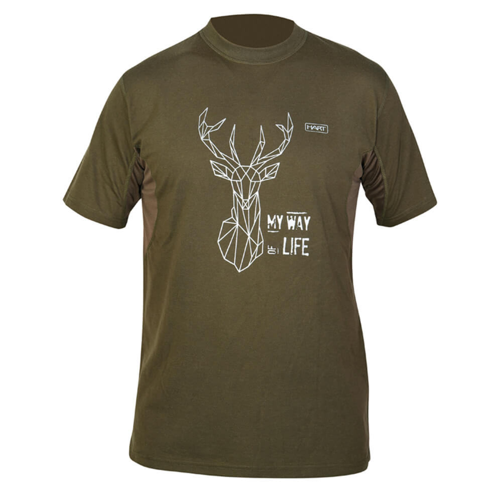  Hart T-shirt Branded (Hert) - Jachtshirts