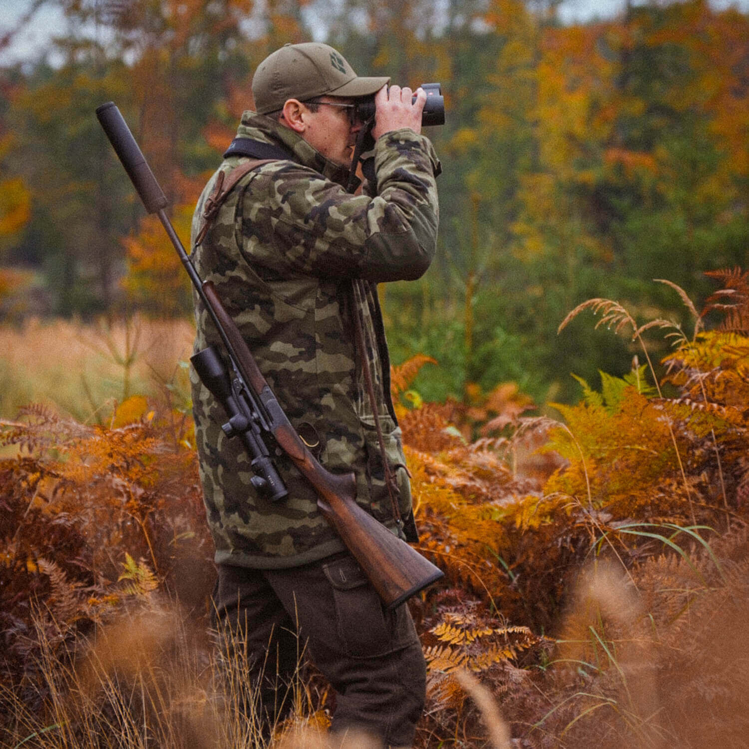 Rascher Camo- loden jas Prestige (Groen)