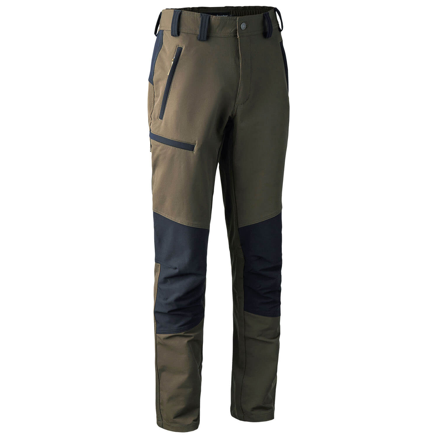  Deerhunter Strike Broek - Volledig stretch (Vallend Blad/Zwart) - Jachtbroeken