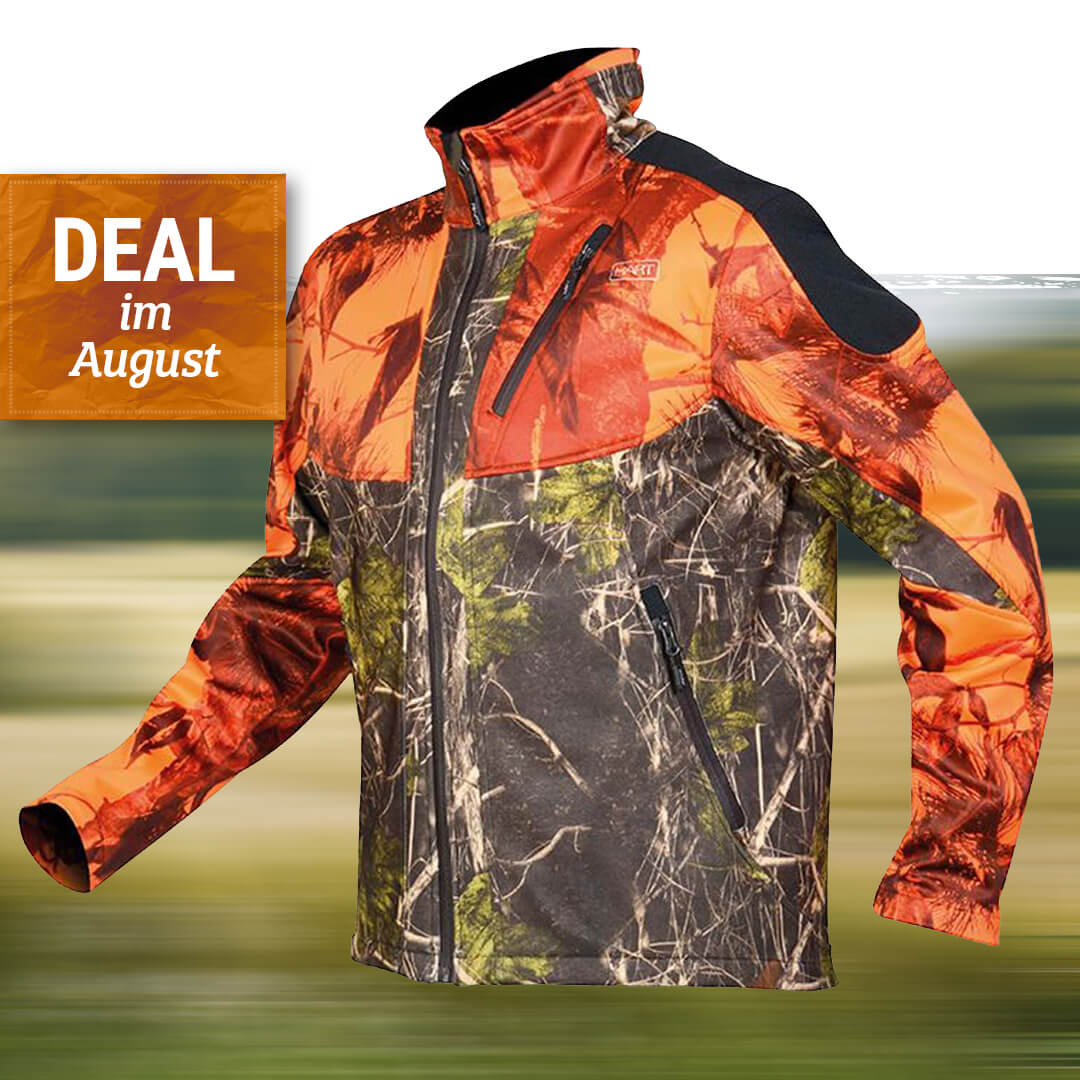  Hart softshelljas Lanbro-S (Camo blaze/Camo forest) - Actie