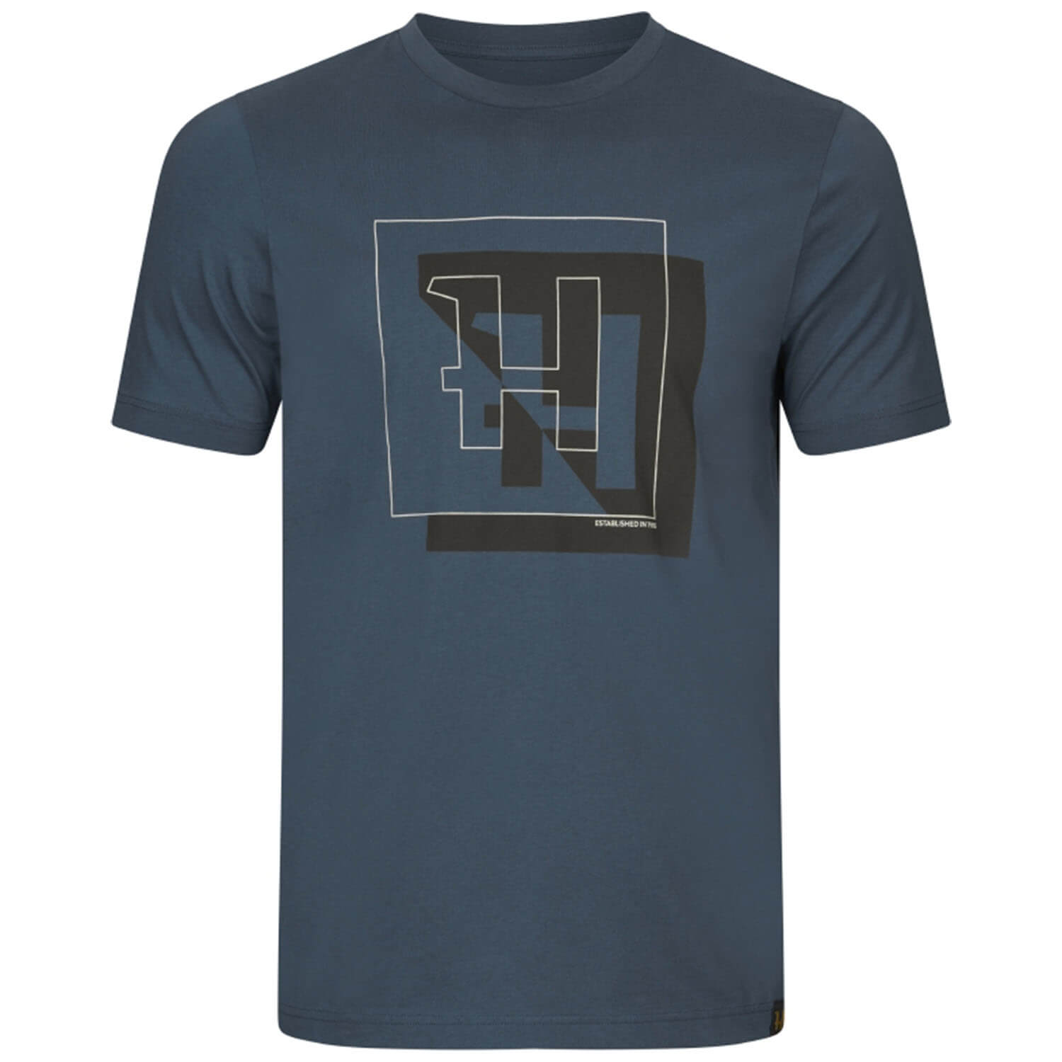  Härkila T-shirt logo (zeeblauw) - Jachtshirts