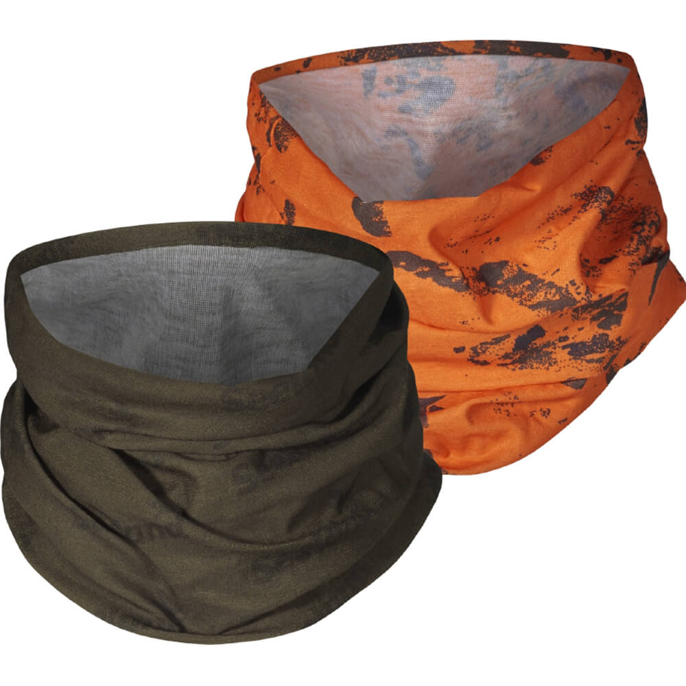  Seeland Sjaal set van 2 (groen/ InVis-blaze) - Camouflagemaskers