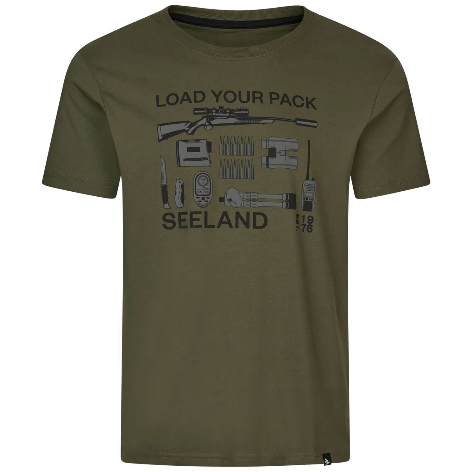 Seeland T-shirt verpakking (Druivenblad) - Jachtshirts