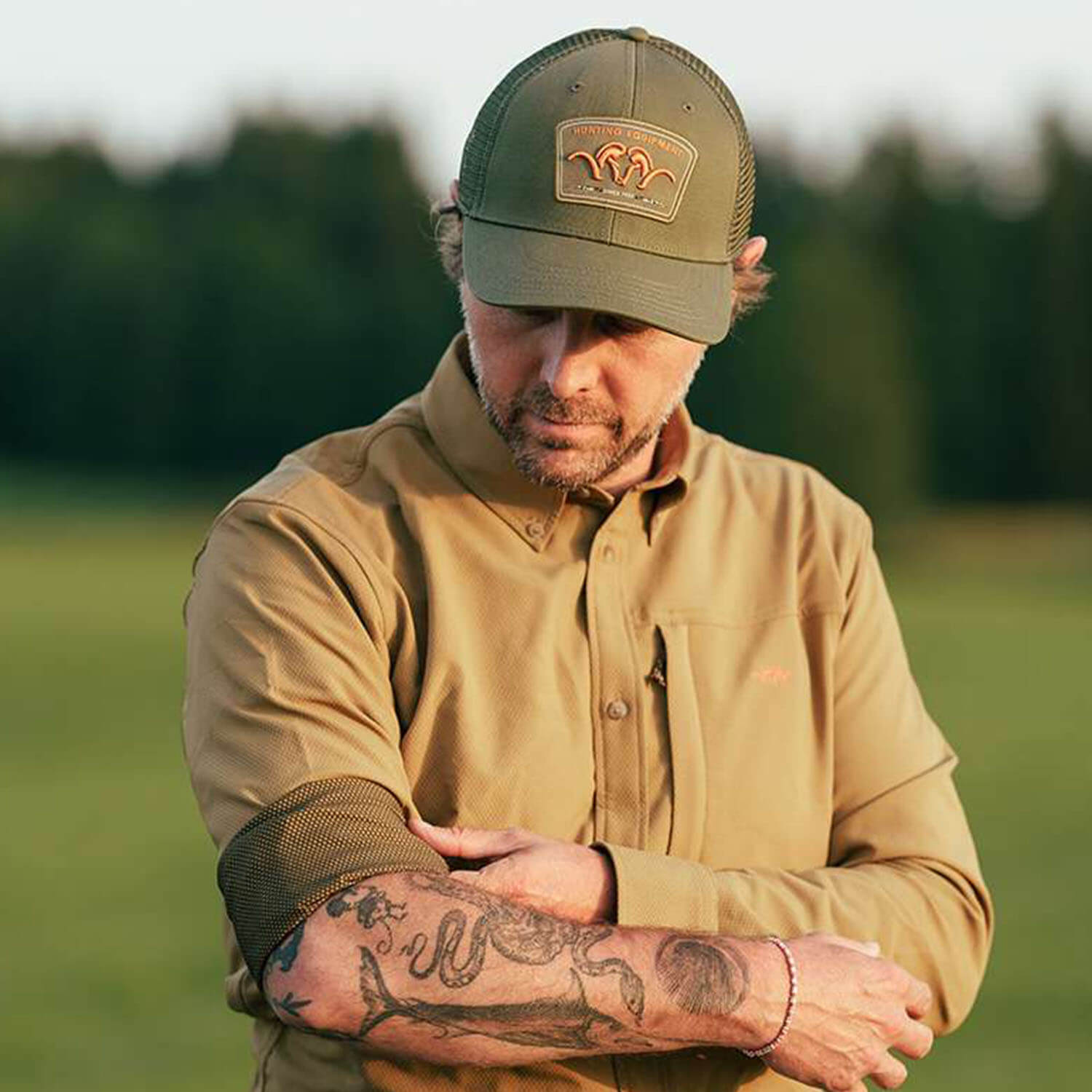  Blaser Cap Argali Badge 5Edge (Donker Olijf)