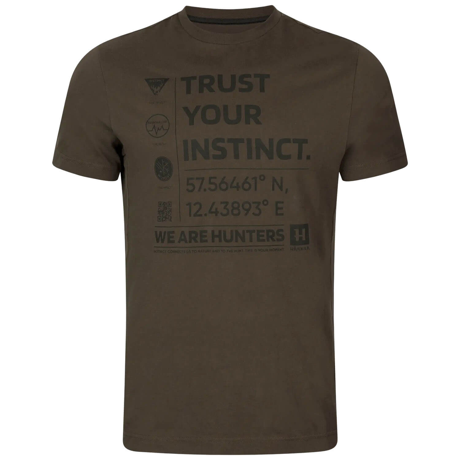  Härkila Instinct T-shirt (Schaduwbruin)