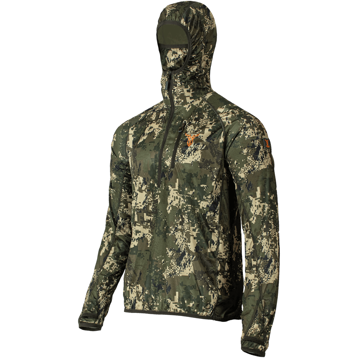  Pirscher Gear Ultralight Hoodie-Shirt (Optimax) - Camouflage Kleding