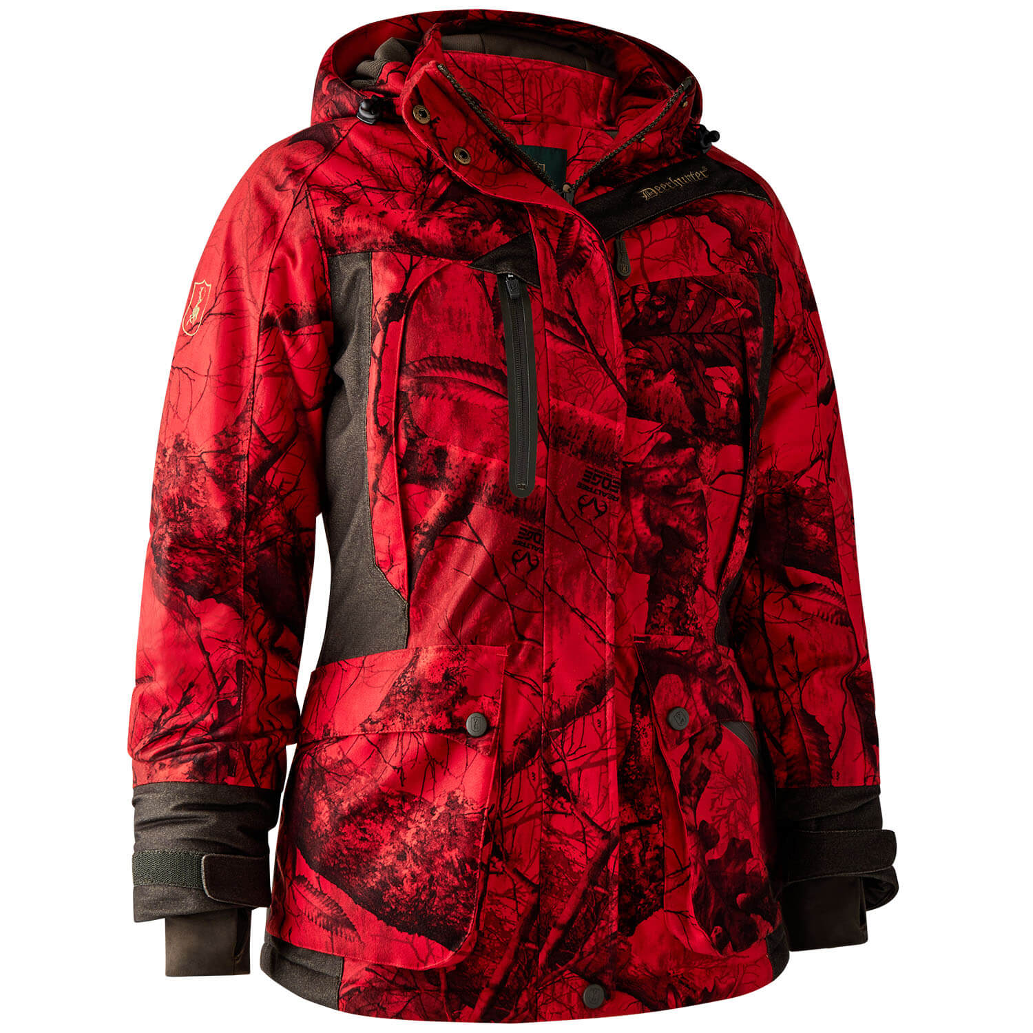  Deerhunter winterjas Lady Raven Arctic (ROOD) - Jachtjassen